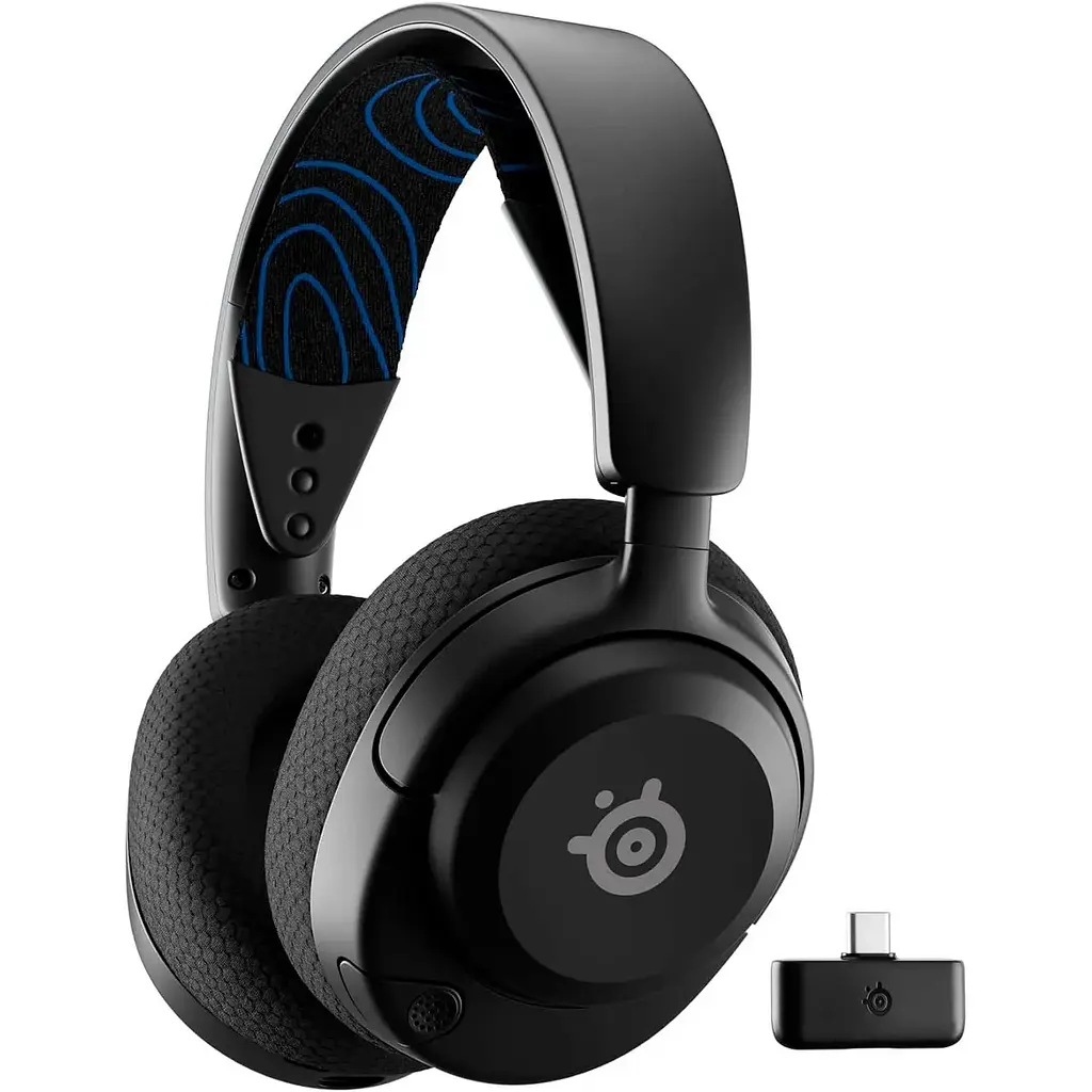 Навушники ігрова гарнітура SteelSeries Arctis Nova 5 Wireless MultiPlatform (61670) чорна - фото 5