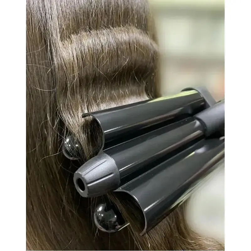 Потрійна плойка для волосся TICO Professional Triple Barrel Waver (100324) [78030] - фото 2