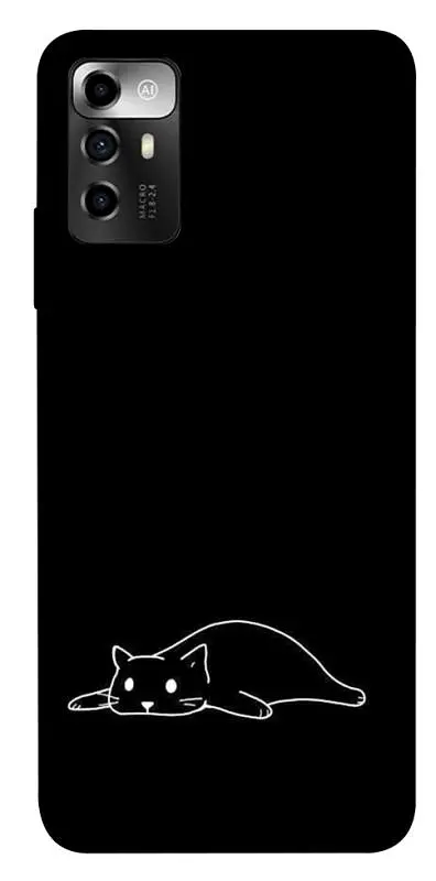 TPU чохол Demsky Lazy cat для ZTE Blade A72