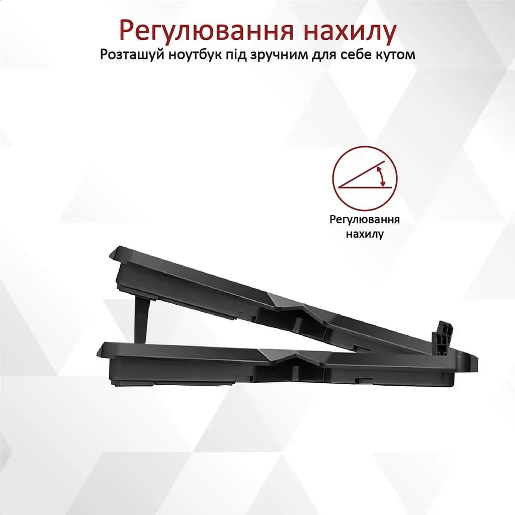 Підставка для ноутбука Promate iдставка для ноутбука AirBase-3 Black (airbase-3.black) - фото 5