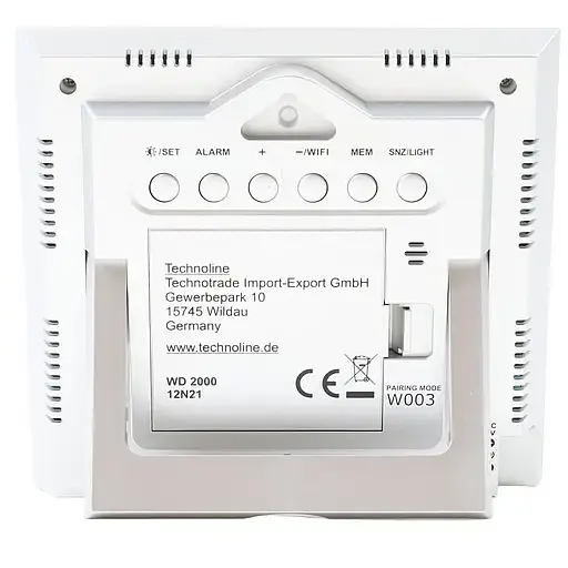 Метеостанція Technoline DirektWetter WD2000 Silver (WD2000) - фото 2