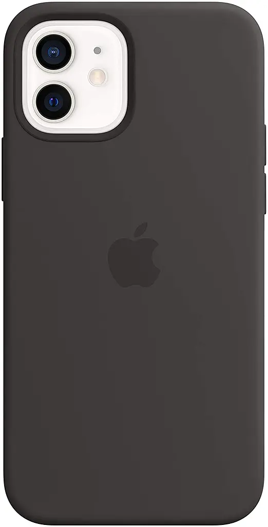 Чохол Silicone Case з MagSafe для Apple iPhone 12/12 Pro (Black) ААА [53707] - фото 2