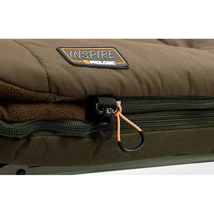 Розкладачка Prologic Inspire Relax Sleep System 6 Legs 85 x 210 см 140 кг Зелена - фото 3