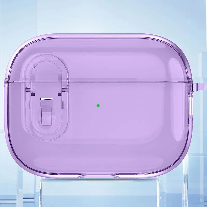 Футляр TPU Colorful для наушников Airpods 4 Purple - фото 3