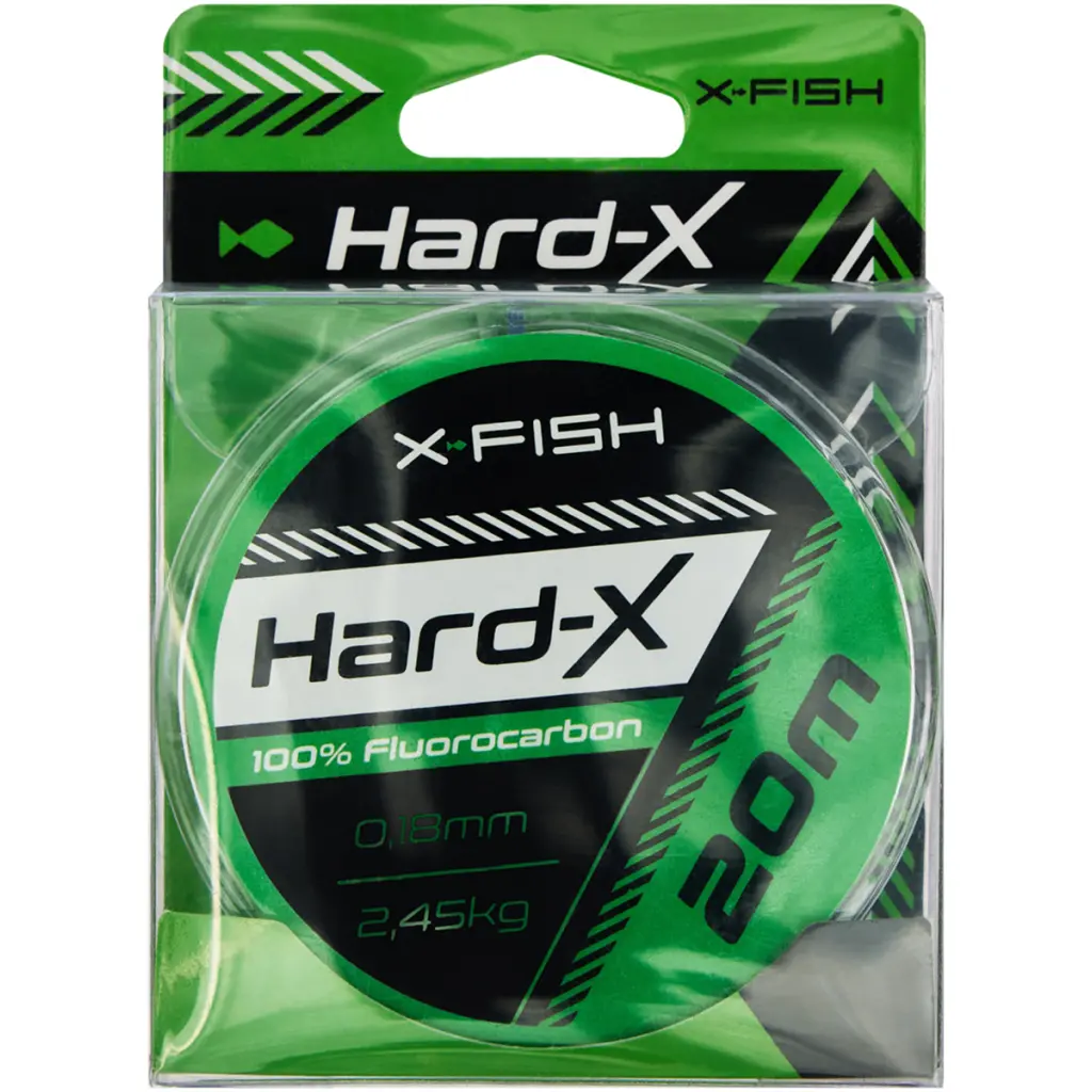 Флюорокарбон X-Fish Hard-X 20m (clear) 0.18mm 2.45kg (1917.03.81) - фото 2