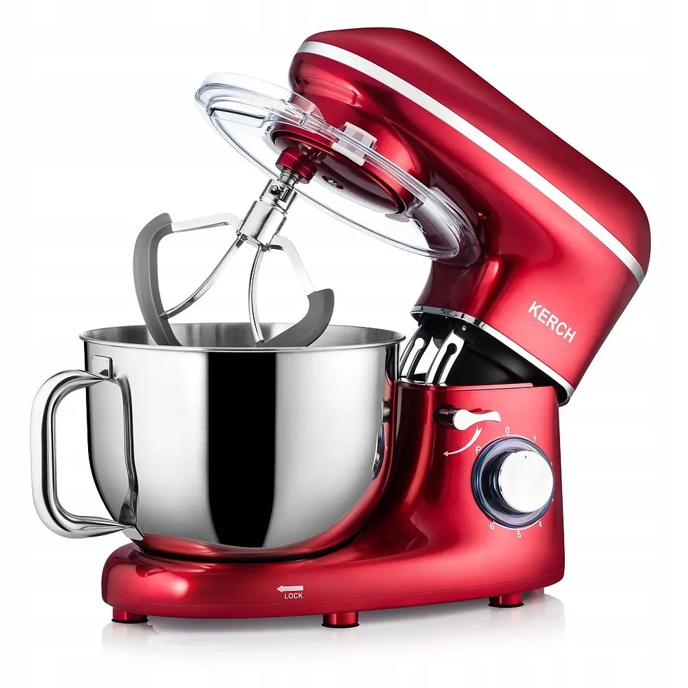 Тістоміс міксер планетарний KERCH MyCHEF RED 2200 Вт - фото 2