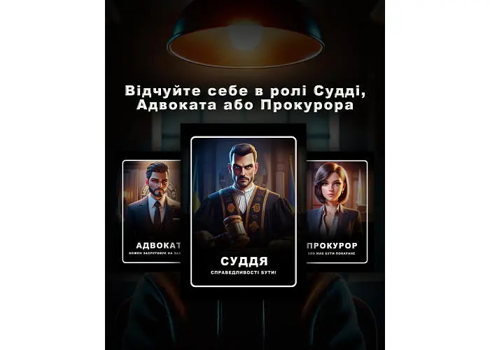 Настільна гра Dangel Games Тихо, суд іде! (укр.) (DG002UA) - фото 2