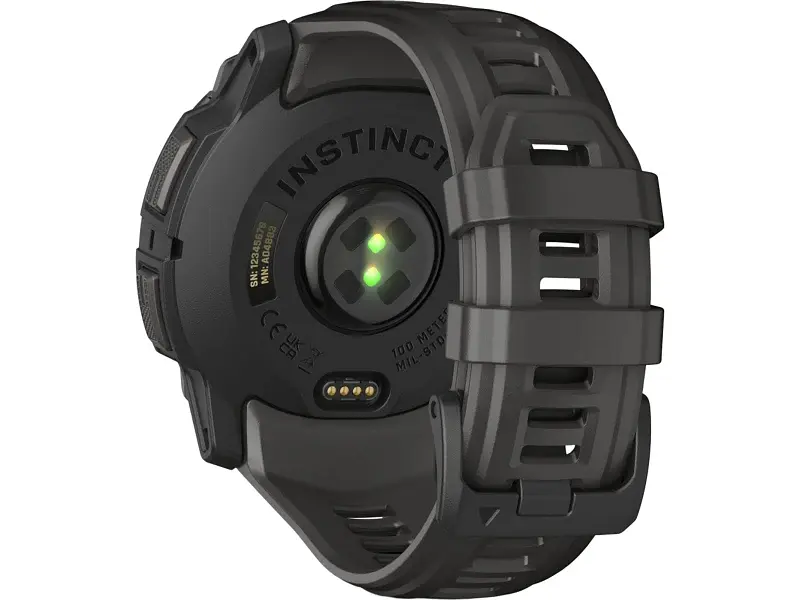 Смарт-годинник Garmin Instinct 3 50mm AMOLED Black with Charcoal Band (010-03020-00) - фото 3