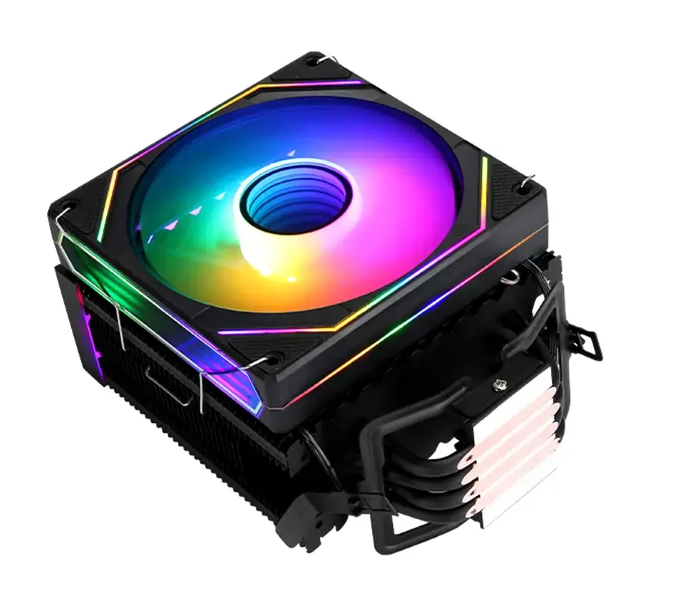 Повітряне охолодження QiuzAim QZ-1240-DH ARGB Black (QA-QZ-1240-DH-ARGB-BK) - фото 4