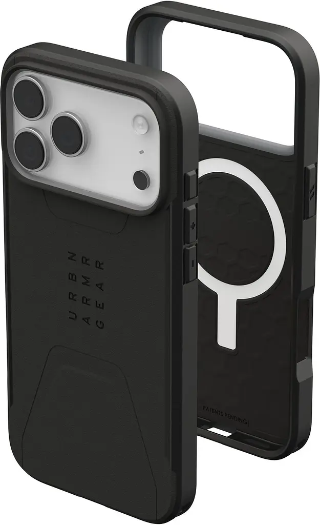 Чохол протиударний UAG Civilian MagSafe для iPhone 17 Pro Black 114545114040 - фото 9