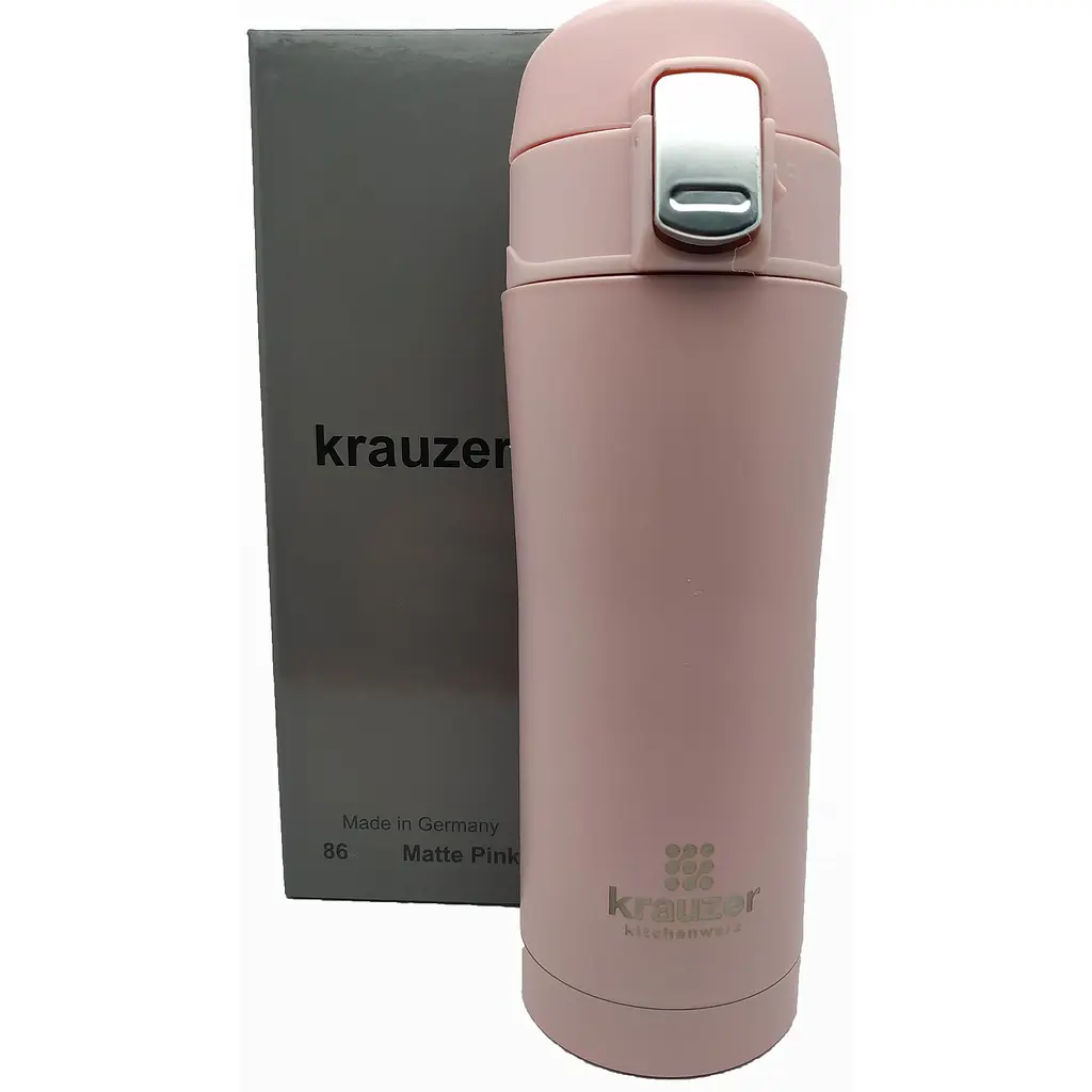 Термочашка Krauzer 350 мл рожева (86-350Pink) - фото 4