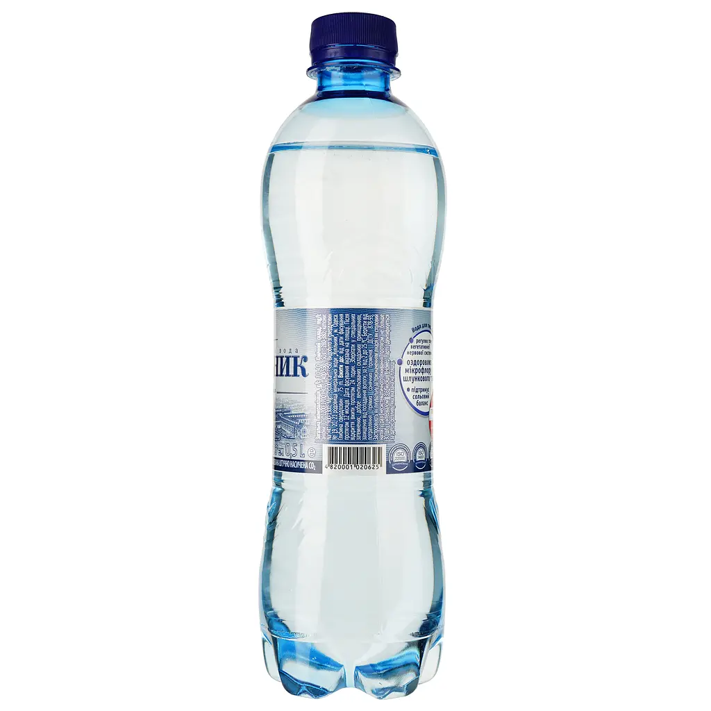 Вода мінеральна Куяльник лікувально-столова сильногазована 0.5 л (52085) - фото 2