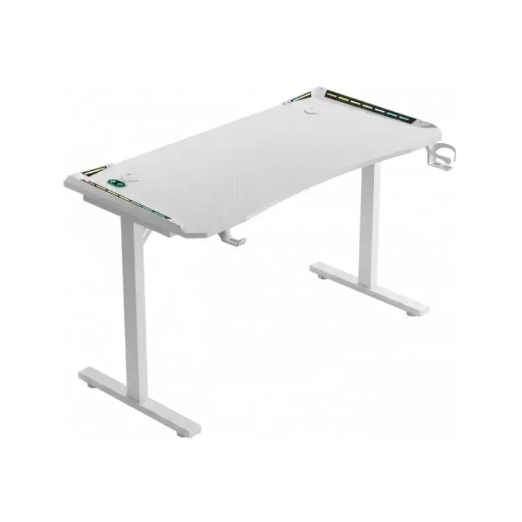 Комп'ютерний стіл GT Racer T-1452 White (T-1452 (140x60x73) White) - фото 2
