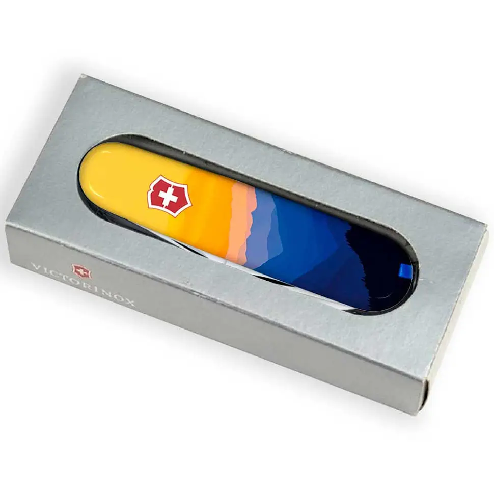 Ніж Victorinox Camper Ukraine 91мм 13функ Гірський пейзаж - фото 5