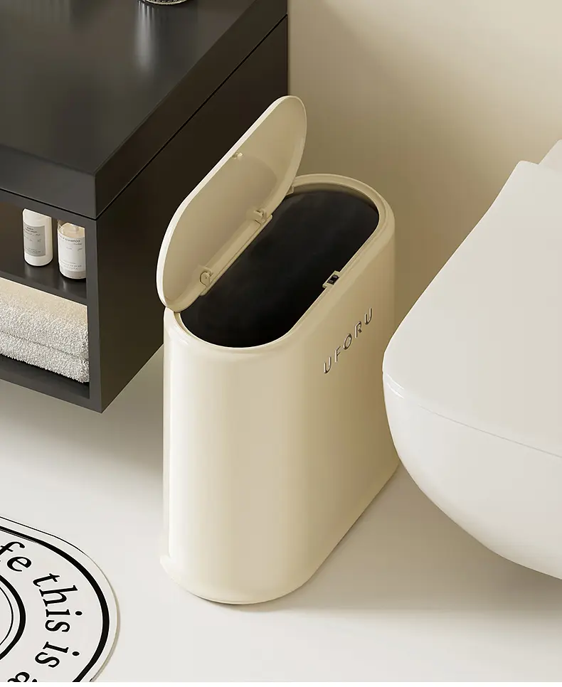 Відро для сміття Uforu DB2406-1 12 л Кремовий - фото 6