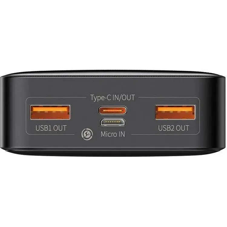 Портативна батарея Baseus Bipow Digital Display 20000 mAh 20W PPDML-M01 Black - фото 3
