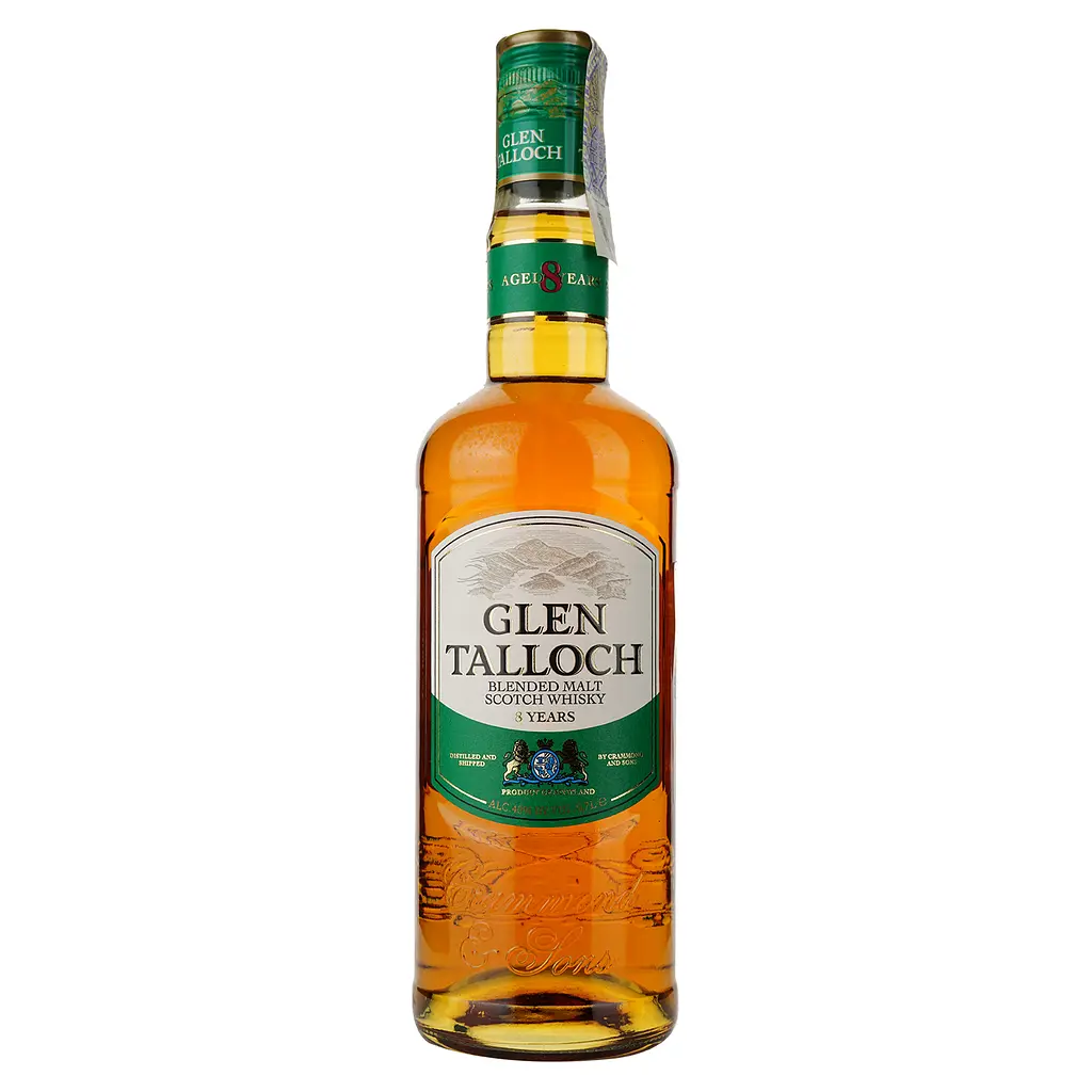 Віскі Glen Talloch 8 yo Blended Scotch Whisky 40% 0.7 л в подарунковій упаковці - фото 2
