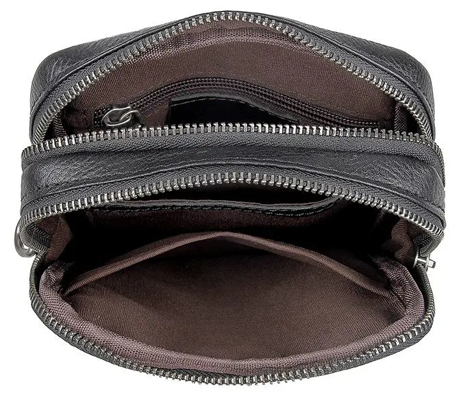 Чоловіча шкіряна сумка Vintage 17,5х23х4 см sum0013923 - фото 8
