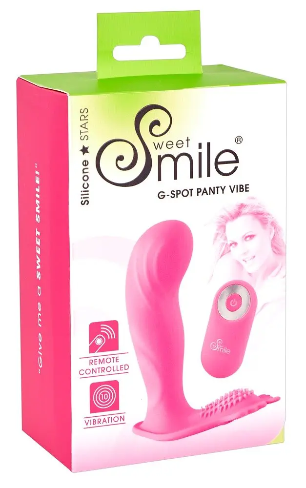 Вібратор Sweet Smile G-Spot Panty Vibe 11.7 см рожевий - фото 8