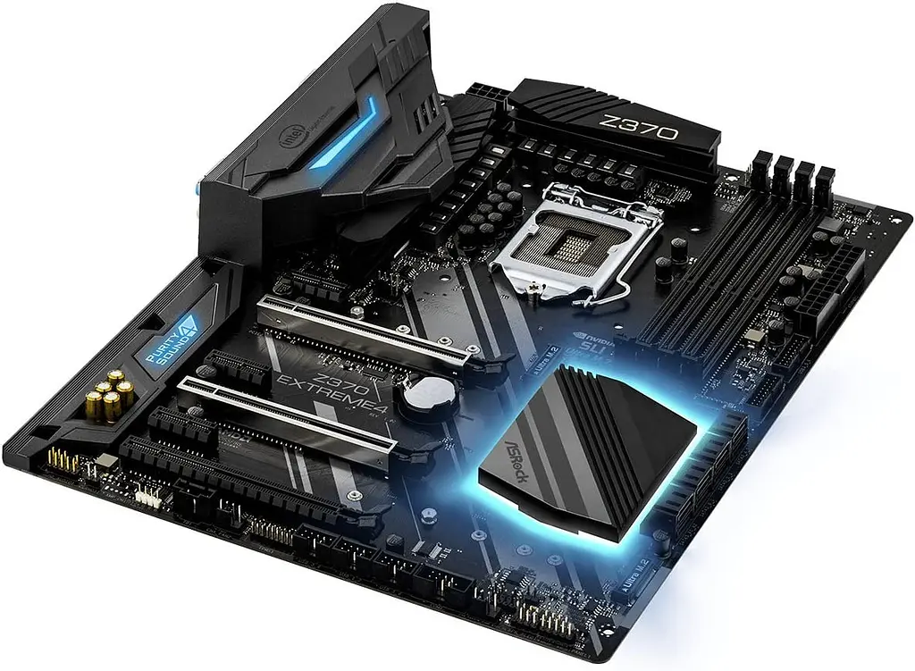 Материнская плата AsRock Z370 Extreme4 (Z370 Extreme4) (Socket 1151 v2, Intel Z370, ATX) Б/у - фото 2