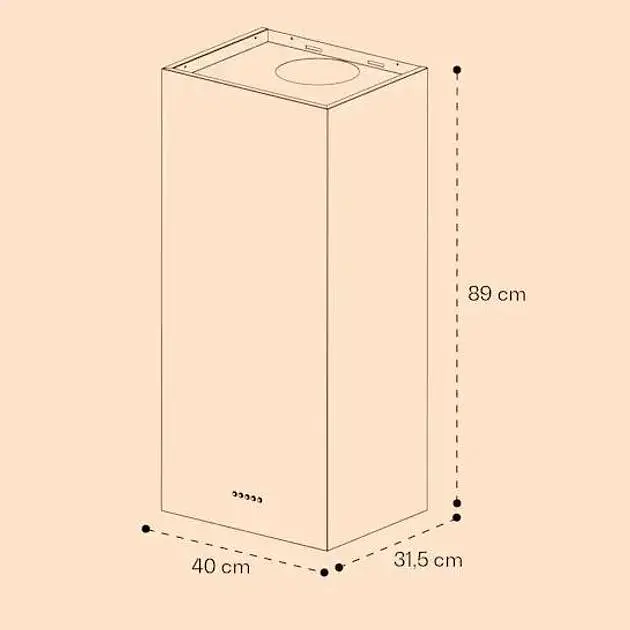 Островная вытяжка Klarstein Monumenta (10039393) - фото 2