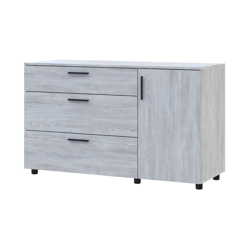 Комод Doros Торн Сосна Натті 3Ш/1Д 135х51.6х80 (41510179) - фото 5