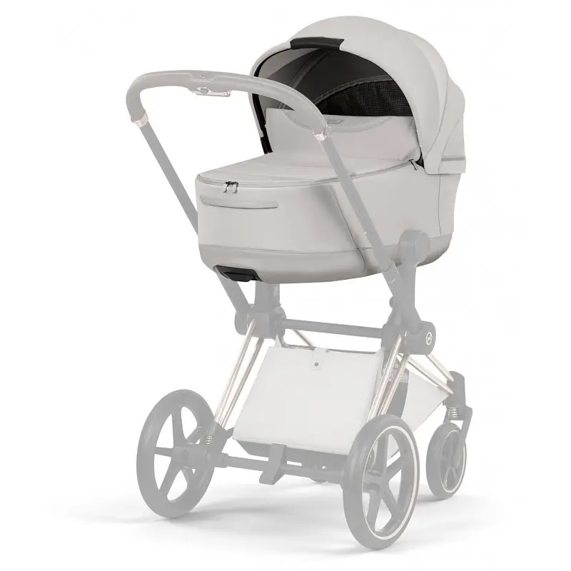 Cybex Priam Style 5.0 коляска 2 в 1 City Grey шасі Chrome - фото 3