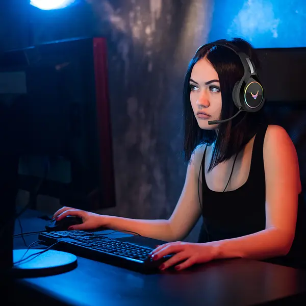 Гарнитура Varr Headset VH-6060 LED RGB Backlight (VH6060B) - фото 13