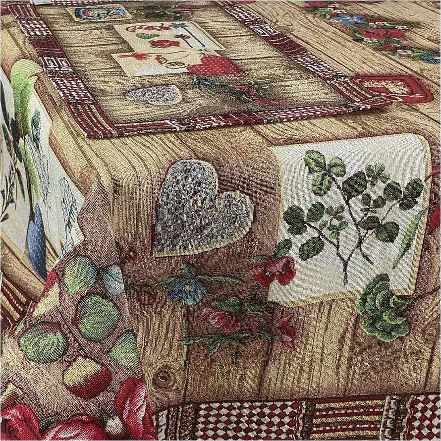 Скатертина Прованс Wooden 140х134 см (24647) - фото 5