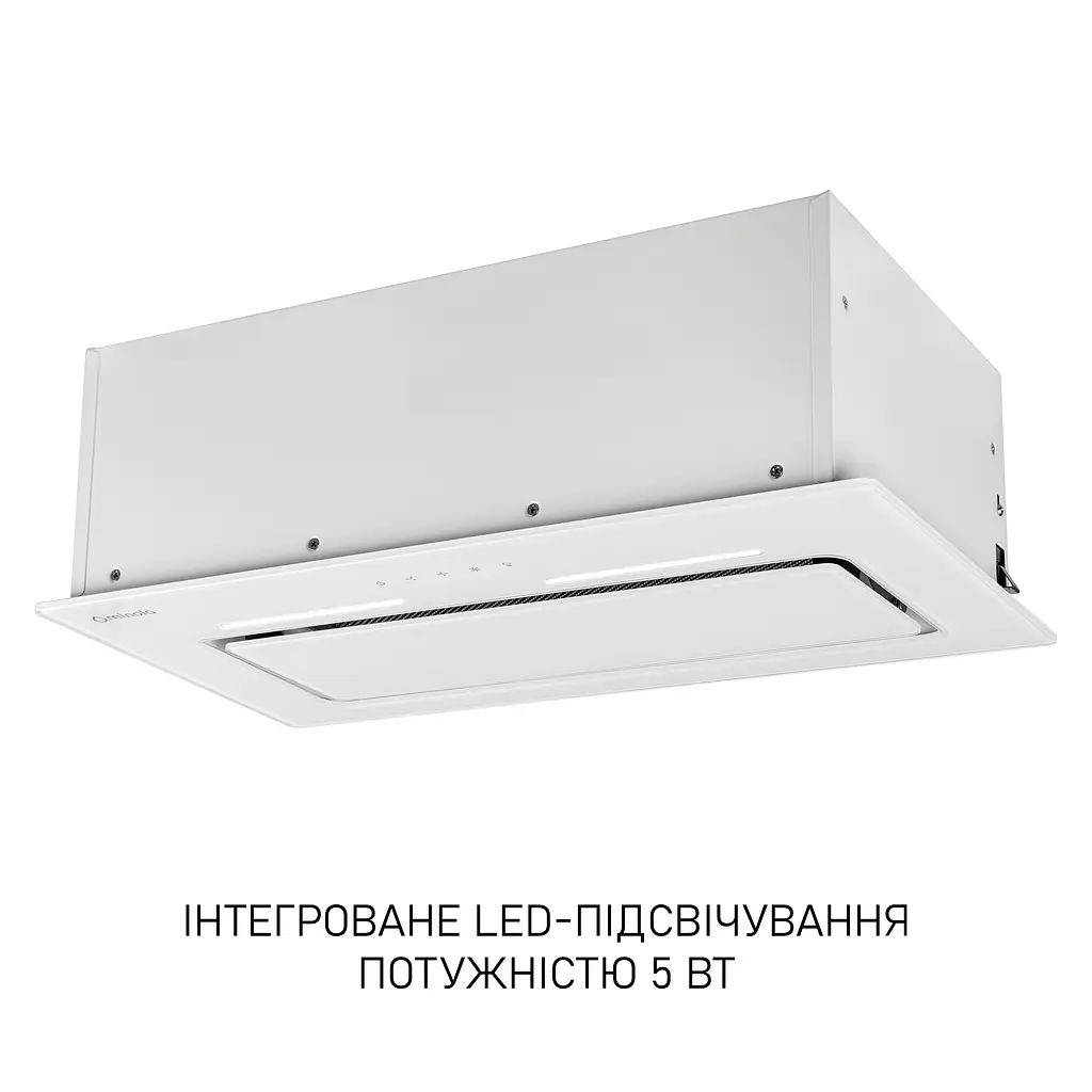 Витяжка повновбудована MINOLA HBI 6473 WH GLASS 800 LED Line - фото 7