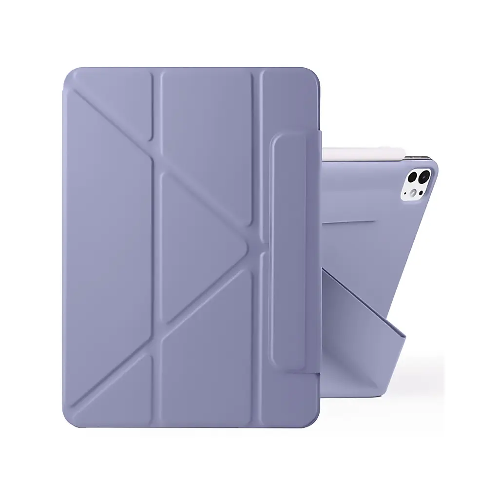 Чехол BeCover Ultra Slim Origami Magnetic для Apple iPad Pro 11" M5 2025 Deep Purple (715952)