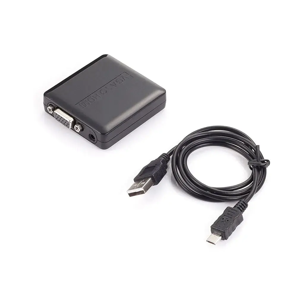 Конвертор HDMI to VGA + R/L (HDCVGA02-M) PowerPlant (CA911493) - фото 2