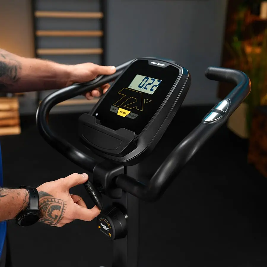 Велотренажер Trex Sport TX-500MB IRON магнітний білий - фото 10