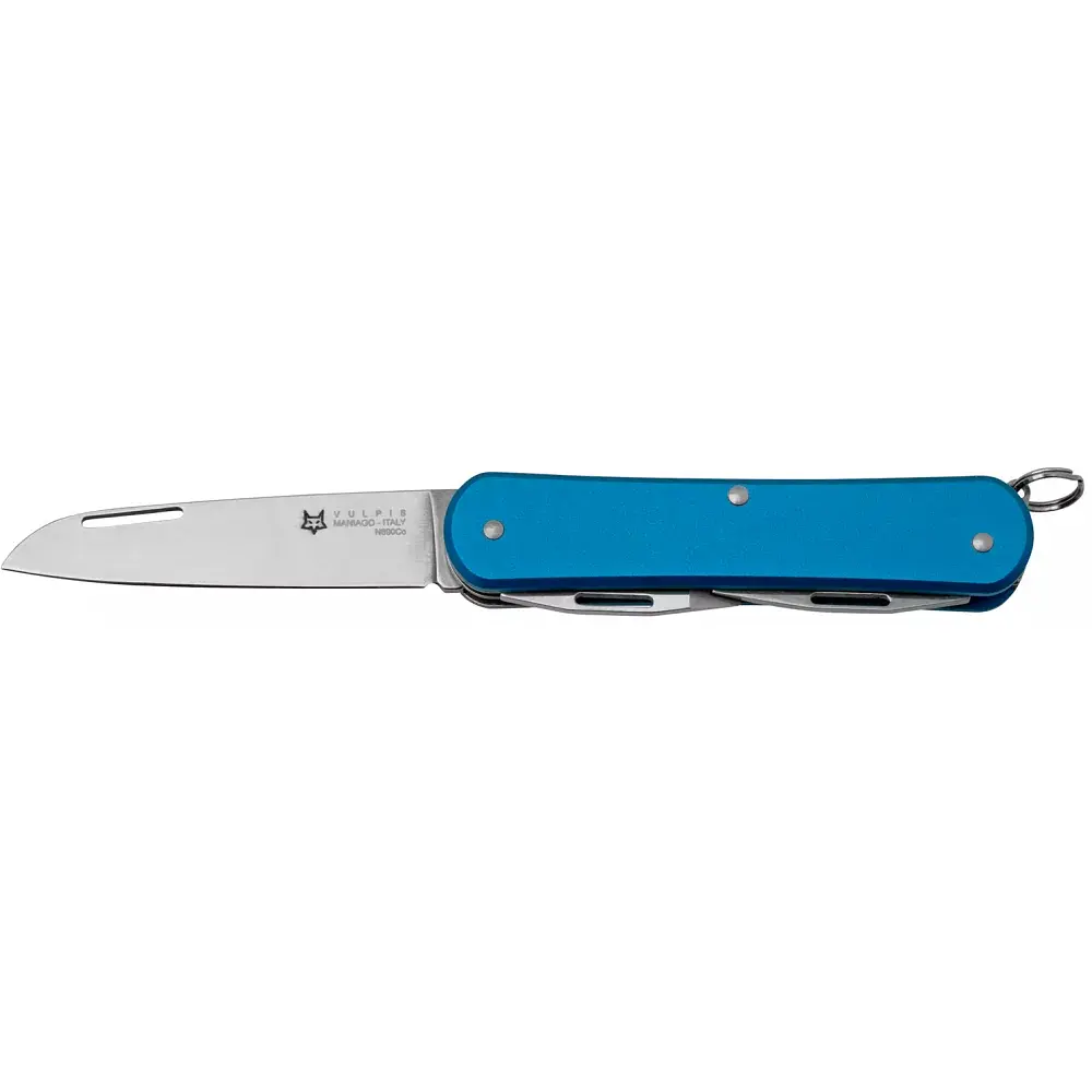 Ніж багатофункціональний Fox Vulpis Aluminium Blue. 3 інструменти - фото 2