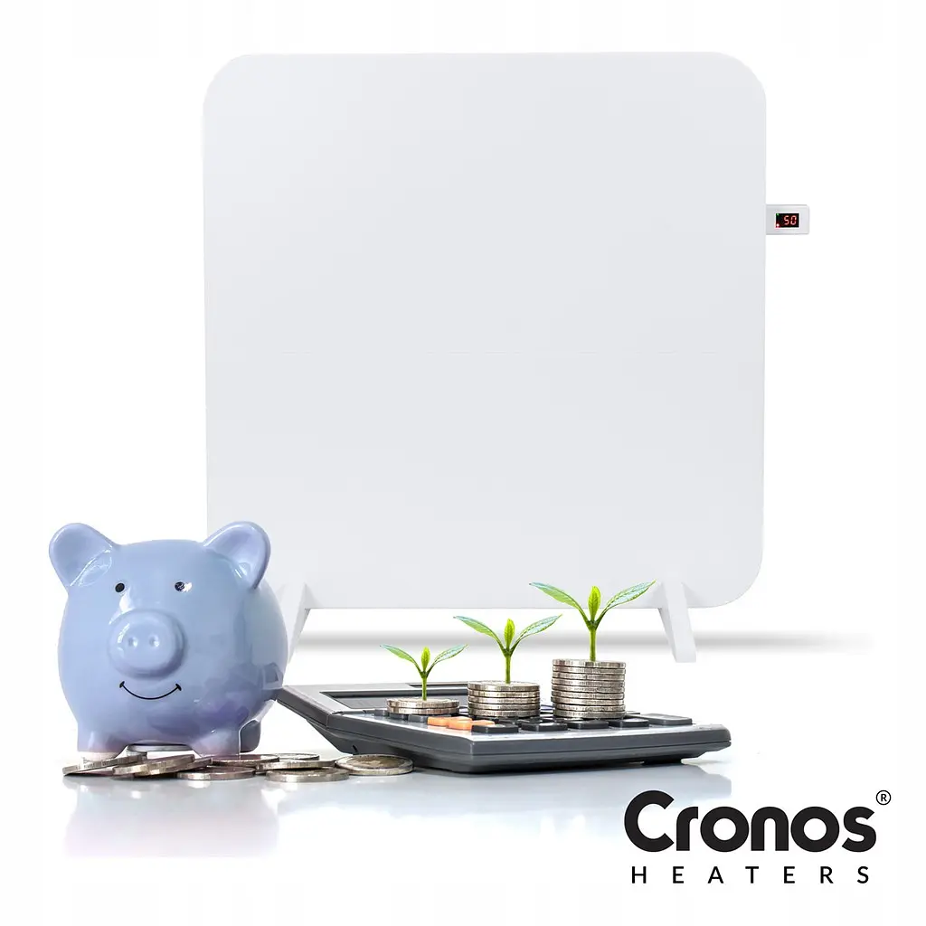 Інфрачервоний обігрівач Cronos Titanium CR-500 панель Wi-Fi - фото 7