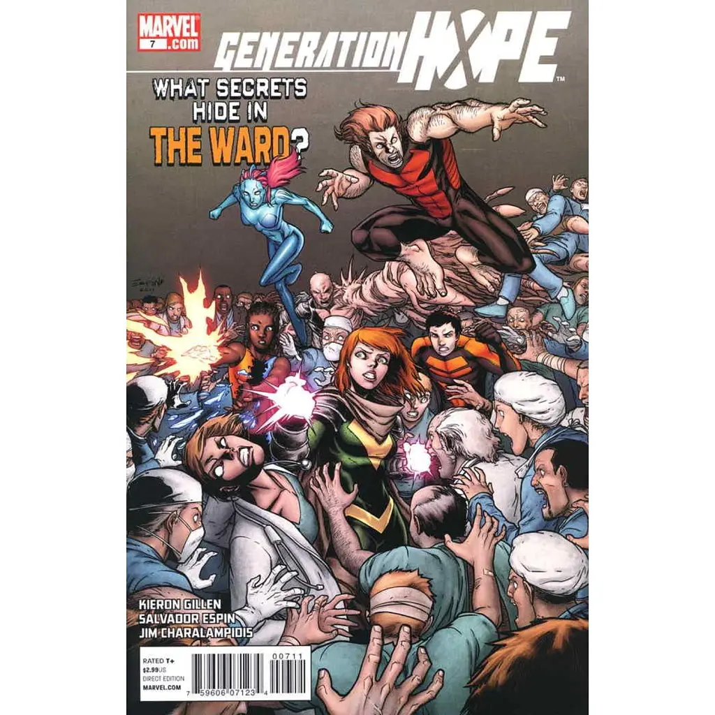 Generation Hope (2010) #7A - Кірон Гіллен