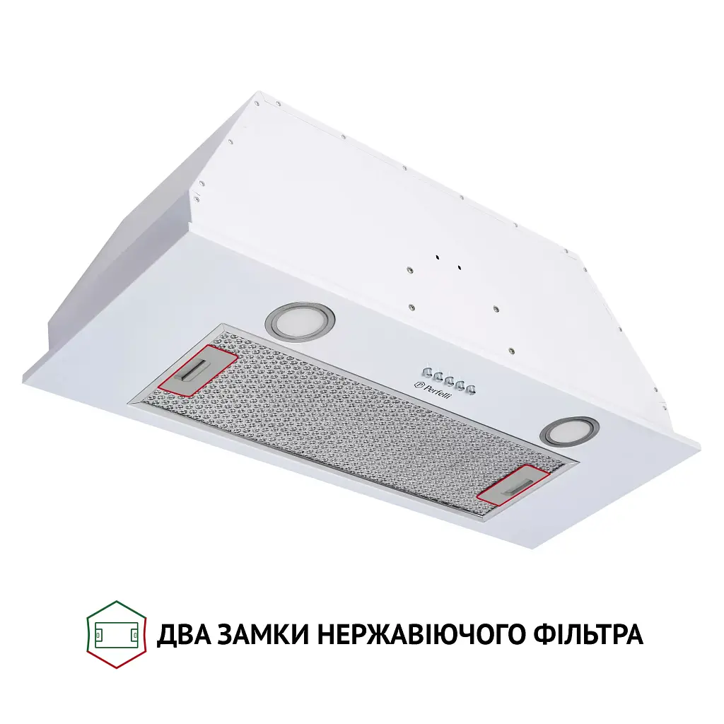 Вытяжка полновстраиваемая Perfelli BI 7652 WH 1000 LED - фото 3