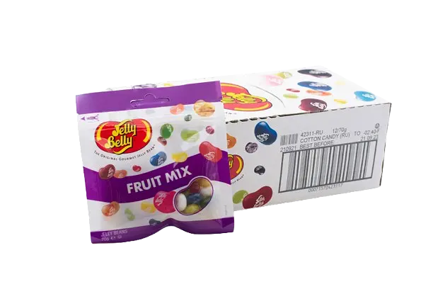 Драже Jelly Belly Jelly Beans Fruit Mix 99г - фото 6