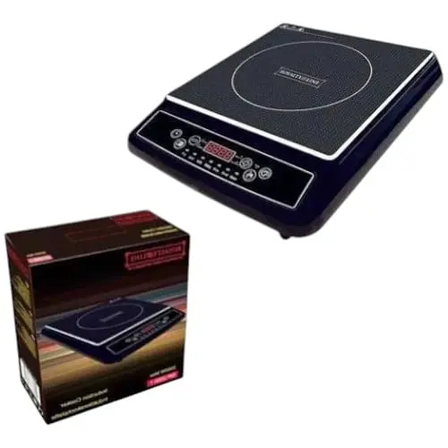 Плита індукційна одноконфоркова кухонна електрична Royalty Line RL-EIP 2000.1 настільна - фото 2