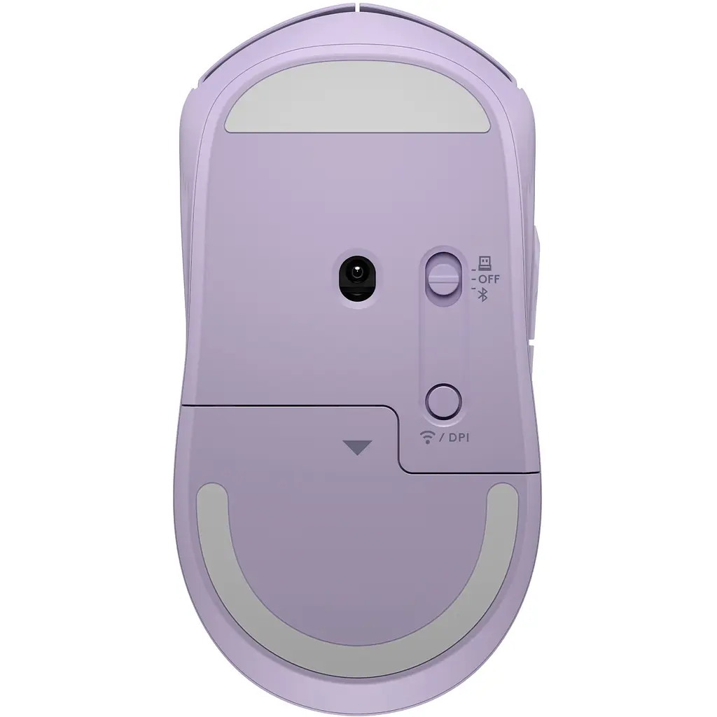 Мишка бездротова HP 400 Quiuet 5 кнопок 1200 dpi фіолетова - фото 3
