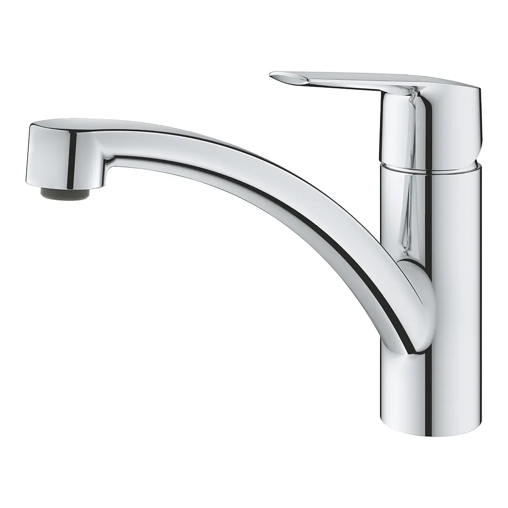 Набір змішувачів 4 в 1 для ванної кімнати та кухні Grohe QuickFix Start M-Size UA202301KE, Хром - фото 7