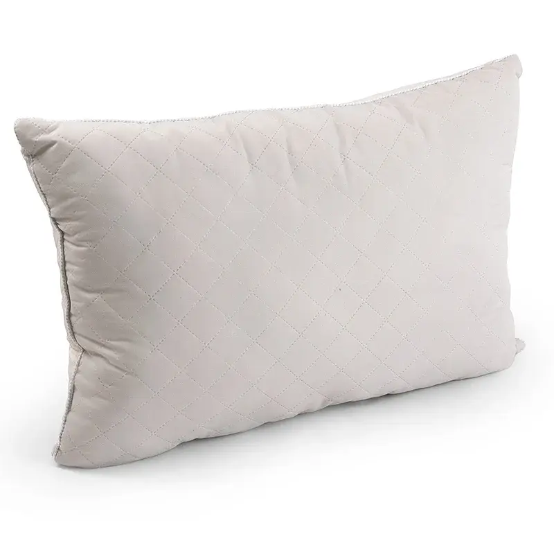 Двокамерна подушка Руно Soft Pearl 50х70 см сріблястий - фото 3