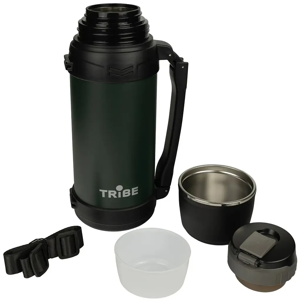 Термос Tribe Family line 2.5 л T-DG-0002 Olive (1042-T-DG-0002-olive) - фото 3