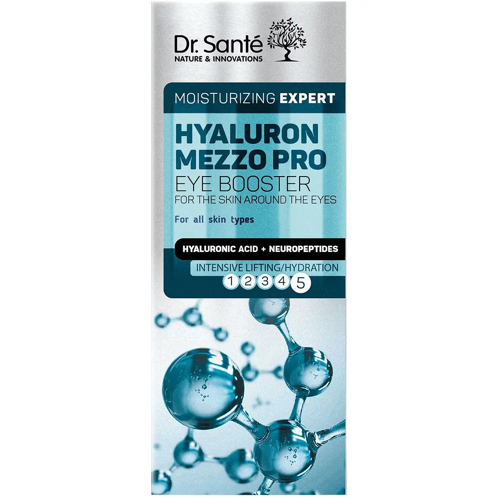 Бустер для кожи вокруг глаз Dr. Sante Hyaluron Mezzo Pro 15 мл - фото 2