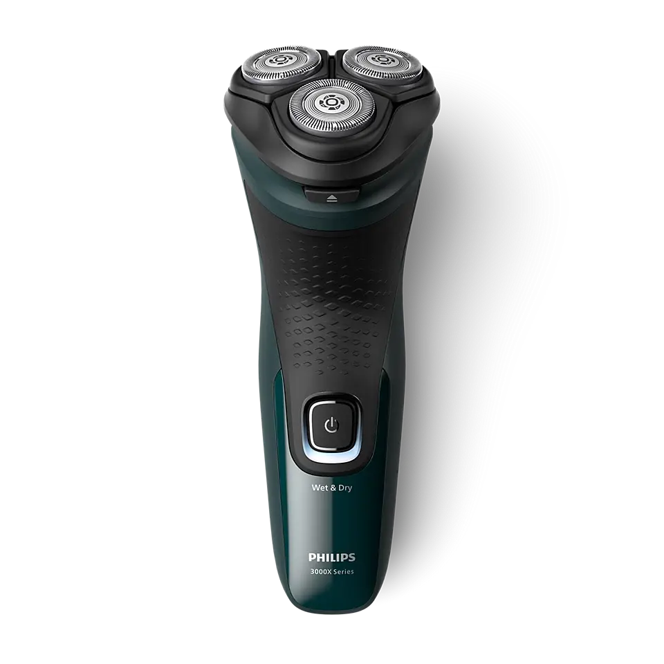 Электробритва Philips Series 3000X темно-зеленая(X3002/00) - фото 2