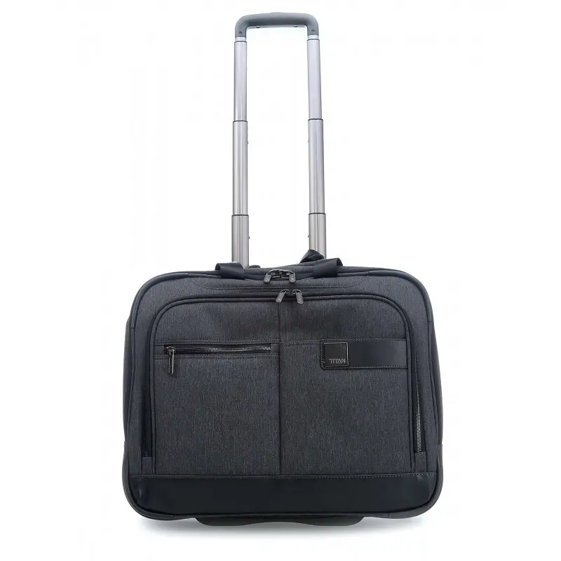 Бізнес-кейс на колесах Titan Power Pack Ti379601 Mixed Grey (Ti379601-04) - фото 3