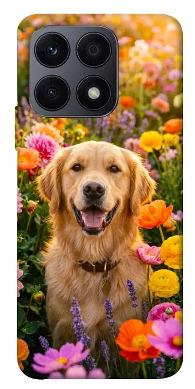 TPU чохол Demsky Flowery labrador для Huawei Honor X8a