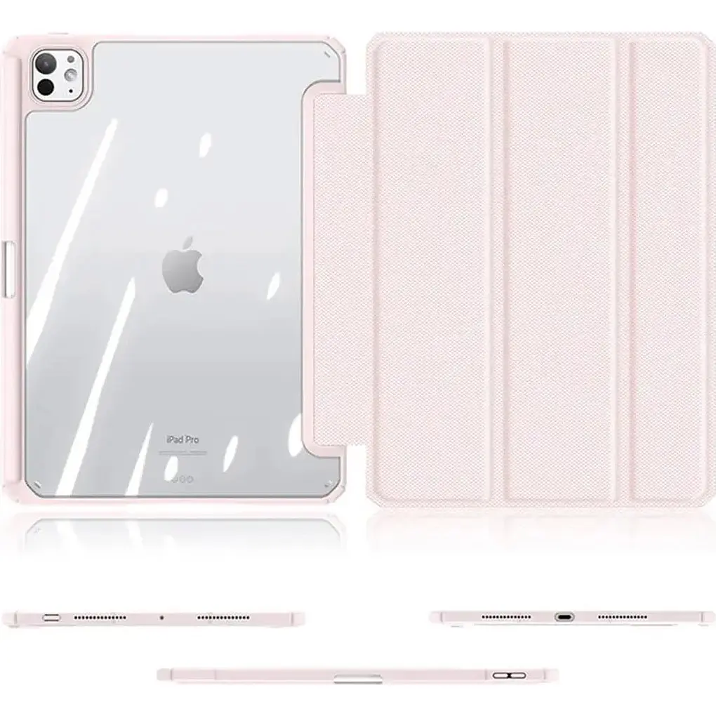 Чехол-книжка Dux Ducis Toby Series With Pencil Holder для Apple iPad Pro 13` M4/M5 (2024-2025) Pink [112720] - фото 6