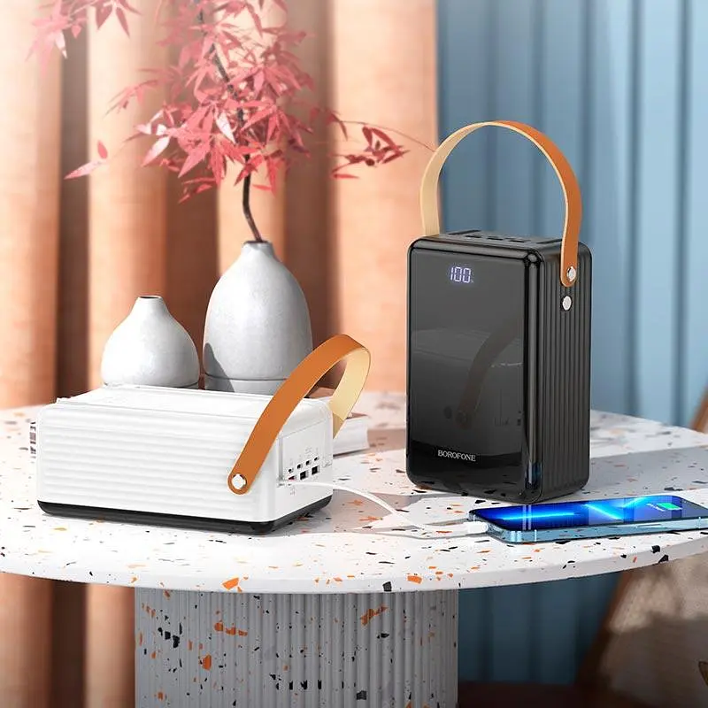Зовнішній акумулятор Borofone BJ32 Terra fully compatible 80000mAh 22.5W чорний - фото 5