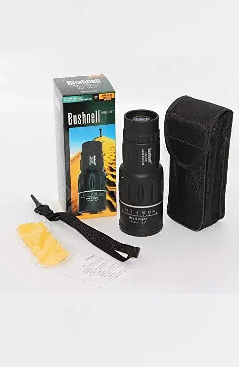 Монокуляр Bushnell 16x52 PowerView монокль, Бушнел, підзорна труба з чохлом - фото 5